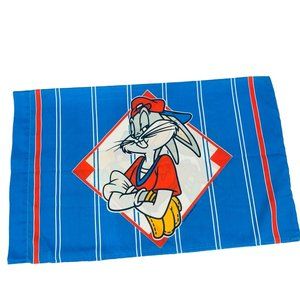 Vintage 1994 Warner Bros. Looney Tunes Bugs Bunny Taz Pillow cover